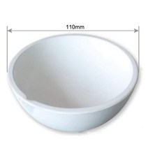 100g-10000g 고온 석영 실리카 용융 도가니 접시 그릇 냄비 주조 금은 금속 보석 용기, 05 110mm 1000G
