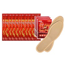 컴인쇼핑 발열깔창 발뜨뜨 60종 120종 붙이는 핫팩, 1세트
