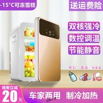 가정용 차량용 현대 적인 기숙사 소형차 렌트룸 싱글 소형냉장고, T13-12L골드색 업그레이드 Amoi냉장