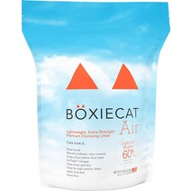 Boxiecat 에어 경량 엑스트라 스트렝스 프리미엄 클럼핑 리터 7.5kg(16파운드), 6.5 lb, Extra Strength