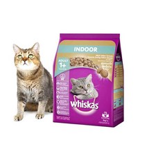 위스카스 전연령용 고양이 포켓 실내묘용 건식사료, 곡물, 1.1kg, 1개
