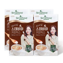 [3+1] 펄세스 프리미엄 스테비아 커피믹스 30T (285g) 총 4박스, 9.5g, 30개입, 4개