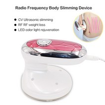 바디고주파마사지 바디슬리밍 고주파마사지기 LED 초음파 캐비테이션 바디 슬리밍 기계 지방 버너 RF 무선 주파수 안티 셀룰라이트 리포 스킨 퍼밍 마사지기, 1.without Box