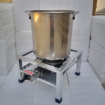 1구 낮은 간택기 낮은화로 곰탕 족발 육수통 버너, 상세이페이지 참고, 40cm 액화가스모델