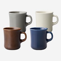 킨토 슬로우 커피 스타일 머그 400ml 4색상, 그레이