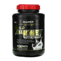 스벅이벤트 ALLMAX Gold AllWhey 프리미엄 유청 단백질 쿠키 앤 크림 맛 2.27kg(5lb), 쿠키&크림, 5파운드