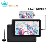 휴이온 판타블렛 매직트랙패드 huion kamvas 13 그래픽 태블릿 모니터 120srgb 배터리가 필요 없는펜 디스플레이 드로잉 8192 레벨 키 영역 웹툰그리기패드 웹툰장비