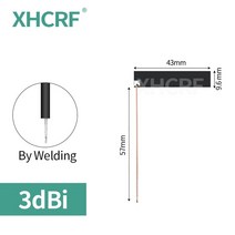핫딜 안테나 dmb수신기 스카이라이프 Lora 433 MHz 내부 FPC 모듈 마더 보드 내장 용 IPEX IPX 옴니, [05] TX433PCB3207