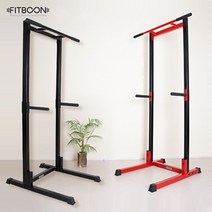 핏분 머슬 아이언 치닝디핑 KCD-F3000 턱걸이 운동기구, 핏분 머슬 아이언 치닝디핑 KCD-F3000 [레드]