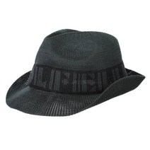 [엘르골프] 남성 고시 로고 고착 페도라_6E57407, GREEN(700), 058, 1개