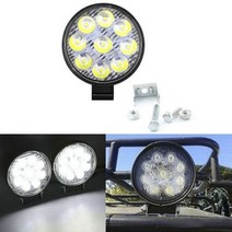 LED 써치라이트 27W 후진등 해루질 방수 IP68, 없음