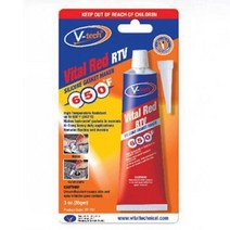 대형트럭 버스 중장비용 내열성 가스켓 실리콘 85g 적색 산업용