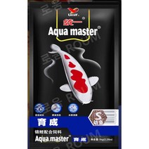 아쿠아마스터 관상어 사료 치어 성체 버터플라이코이 사쿠라 난주 오란다금붕어 먹이, 아쿠아마스터 성장식 치어용 1kg