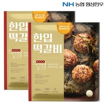 횡성한우 한입 떡갈비 540gx2개