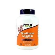 NOW FOODS(나우푸드) Sunflower Lecithin 1 200 Mg Softgels 2 Pk