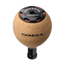 고멕서스 CA38 코르크 원형 파워 핸들 노브 38mm, 시마노 다이와 38mm[CA38], 코르크/블랙레드[BKRD]