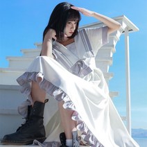 하이틴 샤 스커트 데코 블라우스 룩 키작은 여자 쇼핑몰