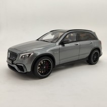 1:18 GT Spirit 메르세데스 다이캐스트 질주하다 GLC63S AMG 시뮬레이션 수지 자동차 모형 수집, 그레이