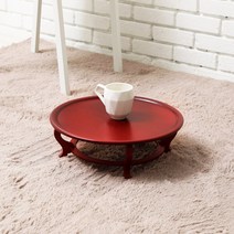 앵두반 원형 찻상 39센티