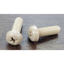 피크 플라스틱 수지볼트 PEEK 둥근머리 M3x5mm(100개) 외 사이즈, PEEK 둥근머리 M8x12mm(100개)