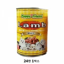 기타 퍼피프랜드 캔 양고기 400g 24캔 1박스