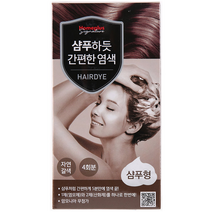 홈플러스 시그니처 샴푸하듯 간편한 염색 자연갈색 30g*4입 1개