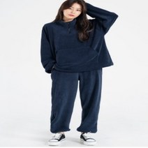 이지핏 여자뽀글이아노락반집업 (상의) 여자트레이닝 추리링 여성운동복 추리닝 여자운동복 상의