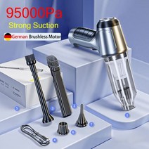 95000Pa 무선 자동차 진공 청소기 휴대용 핸드 헬드 미니 로봇 홈 오피스 청소 버드와이, 01 CHINA _05 95000PA Style B