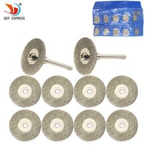 연마 도구 Dremel-미니 원형 톱 커팅 디스크 25mm 보석 그라인딩 휠 dremel 로타리 공구 액세서리, 한개옵션0