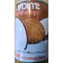 차오코 코코넛 크림 CREAM 400ml WORLDFOOD, 1개