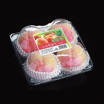 태방파텍 포장용기 TB-203-4S [복숭아 석류 4입] / 과일트레이 과일포장용기 농산물포장 식품포장재