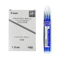프릭션 노크볼펜용 리필심 0.5mm 3p, 블루, 2개