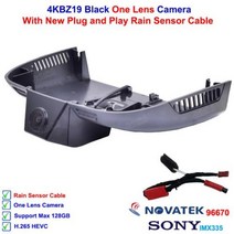 벤츠호환수리키트 부품 4K Dashcam 2160P 플러그 앤 플레이 자동차 Dvr 대시 카메라 메르세데스 벤츠 Vito w447 w639 Tourer 패널 Van Mixto 2, Black One Cam Rain+32G