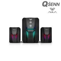QSENN AULA N-189 게이밍 2.1채널 PC 스피커, 1