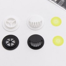 부자재 - 4개) 마스크용 에어밸브 2color Z0263, 블랙