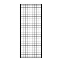 DK인테리어 휀스망 60x150cm, 블랙, 1개