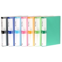 영오 인덱스 클리어화일 60매 A4, 06-하늘