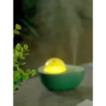 미니 가습기 가열식 40ML 용암 빗소리 고양이 아보카도 노필터 LED 필터없는 무드등 굴뚝 차량용 생수통 단순 난방텐트 다이소 페트병 물멍 스탠 코스트코, 아보카도 가습기