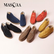 23FW 마스케라 여성 소가죽 앵클 로퍼