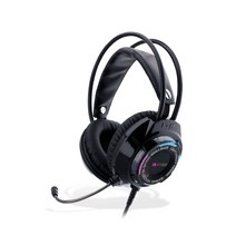 FLY SK엠앤서비스 SK-GH100 고품질 RGB LED 게이밍 유선 헤드셋+4포트 허브 증정