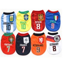 MOCO 강아지옷축구 유니폼 티셔츠, 포루투갈