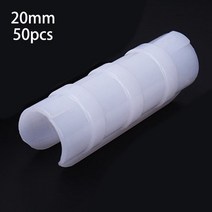 미니비닐하우스 그린하우스 조립식 비닐하우스 50pcs 192025mm 클립 공장 온실, 20mm