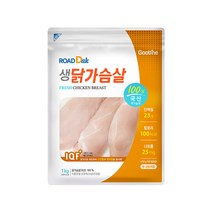 굽네 로드닭 생닭가슴살 1kg, 1봉