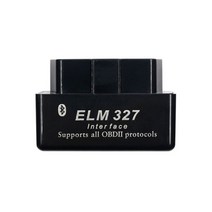 리더기 elm327 블루투스 슈퍼 미니 v2.1 obd ii 자동차 진단 도구 android elm 327 2.1 블루투스 obd2 코드 리더기, 검은색