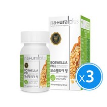 내츄럴플러스 보스웰리아정 500mg 60정x3개 (3~6개월)