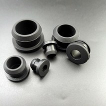 검정색 4.5mm-50.6mm 실리콘 고무 스냅 온 그로멧 구멍 플러그 엔드 캡 마개 와이어 케이블 보호 부시, 62 13mm(Bore 10mm)10pcs