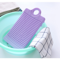손빨래 행주 속옷 휴대용 빨래판 미니빨래판 세면대빨래판, 바이올렛