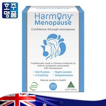 프리미엄 호주산 Harmony 갱년기 백년초 당귀 작약 선인장 열매 추출물 여성 영양제 120정, 1통