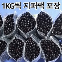 [입점기념 ] 특품 줄기제거 햇아로니아생과 3kg 5kg 10kg 첫 수확 아로니아, 생과5kg(1kg x5봉지)