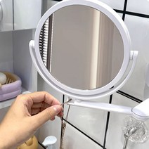 욕실 화장실 면도거울 확대 만능 거울 샤워 면도경, 1개